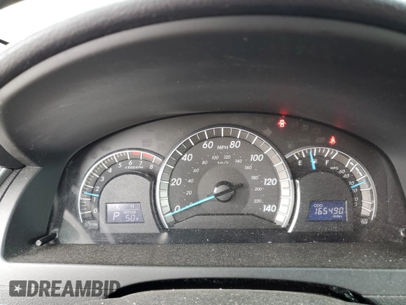 2012 Toyota Camry L with VIN 4T1BF1FK9CU048014, listed as a Copart auction lot 51923335 with 165,490 mi miles and Salvage Title. Bid and sale history available at carsss.com. Image 9.