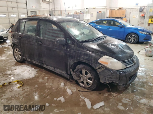 2009 Nissan Versa 1.8 SL with VIN 3N1BC13E39L351372, listed as a Copart auction lot 87274254 with 147,733 mi miles and Salvage Title. Bid and sale history available at carsss.com. Image 4.