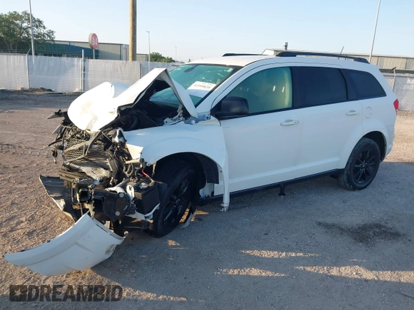 2020 Dodge Journey SE Value with VIN 3C4PDCAB9LT268055, listed as a IAAI auction lot 41999839 with 43,507 mi miles and . Bid and sale history available at carsss.com. Image 16.
