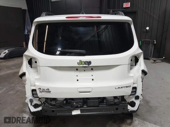 2021 Jeep Renegade Limited with VIN ZACNJDD19MPM23265, listed as a IAAI auction lot 42091164 with 19,217 mi miles and . Bid and sale history available at DreamBid. Image 17.