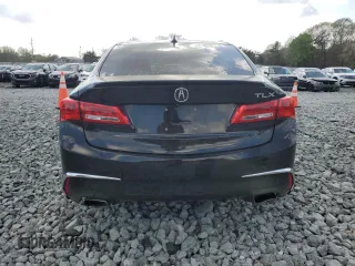 2019 Acura TLX Advance with VIN 19UUB2F86KA002693, listed as a Copart auction lot 52086385 with 107,284 mi miles and Salvage title. Bid and sale history available at DreamBid. Image 6.