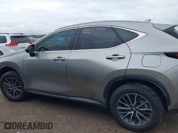 2025 Lexus NX 350 Luxury with VIN 2T2HGCEZ0SC068455, listed as a IAAI auction lot 41909661 with 11,533 mi miles and . Bid and sale history available at DreamBid. Image 14.