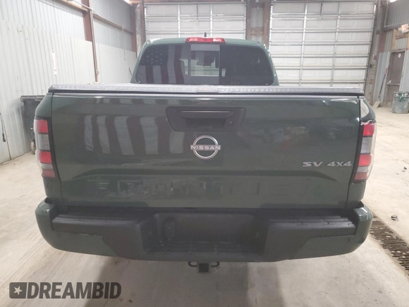 2023 Nissan Frontier SV with VIN 1N6ED1FK3PN637239, listed as a Copart auction lot 49469965 with 17,570 mi miles and Salvage title. Bid and sale history available at DreamBid. Image 6.