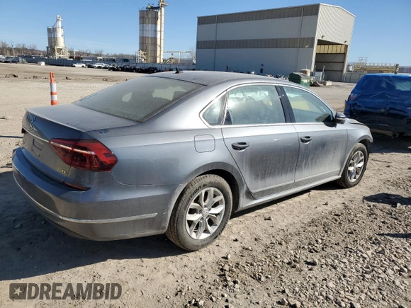 2017 Volkswagen Passat S with VIN 1VWAT7A39HC084887, listed as a Copart auction lot 47217285 with 110,787 mi miles and Salvage title. Bid and sale history available at DreamBid. Image 3.