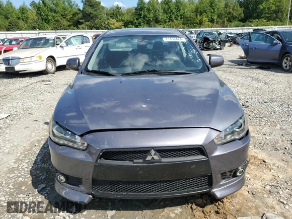 2009 Mitsubishi Lancer GTS with VIN JA3AU86W69U023774, listed as a Copart auction lot 71438484 with 260,775 mi miles and Salvage Title. Bid and sale history available at carsss.com. Image 5.