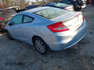 2012 Honda Civic Cpe EX-L with VIN 2HGFG3B05CH514755, listed as a IAAI auction lot 41131533 with 391,755 mi miles. Bid and sale history available at carsss.com. Image 3.