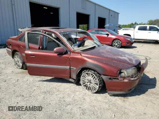 2000 Volvo S80 with VIN YV1TS90D8Y1146368, listed as a Copart auction lot 52715725 with 0 mi miles and Salvage Title. Bid and sale history available at carsss.com. Image 4.