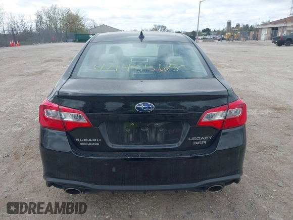 2018 Subaru Legacy Limited with VIN 4S3BNEN6XJ3009891, listed as a IAAI auction lot 42145565 with 61,278 mi miles and . Bid and sale history available at DreamBid. Image 16.