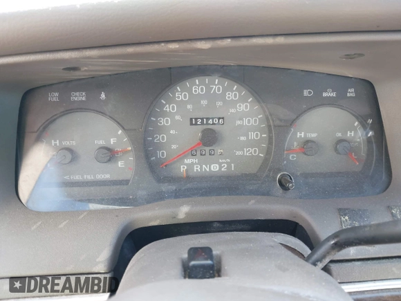 1999 Mercury Grand Marquis GS z VIN 2MEFM74W6XX626426, wystawiony jako IAAI lot #42231219 z przebiegiem 121 406 mil mil oraz . Historia ofert i sprzedaży dostępna na DreamBid. Obrazek 7.