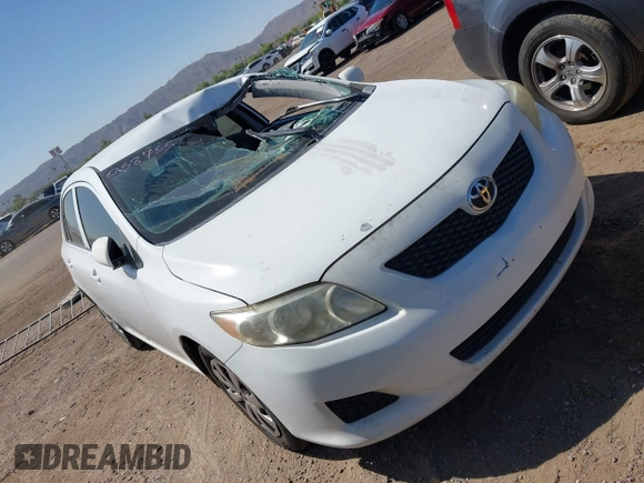 2009 Toyota Corolla with VIN JTDBL40E699058755, listed as a IAAI auction lot 42564996 with 211,526 mi miles and . Bid and sale history available at DreamBid. Image 13.