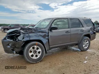 2018 Toyota 4Runner SR5 с VIN JTEZU5JR8J5166207, выставлен на аукционе Copart как лот 59818035 с пробегом 100 953 миль миль и Списание • Salvage title. История ставок и продаж доступна на DreamBid. Изображение 1.