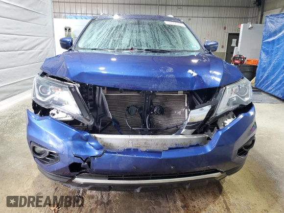 2017 Nissan Pathfinder SV with VIN 5N1DR2MM9HC902958, listed as a Copart auction lot 53950335 with 157,553 mi miles and Salvage title. Bid and sale history available at DreamBid. Image 5.