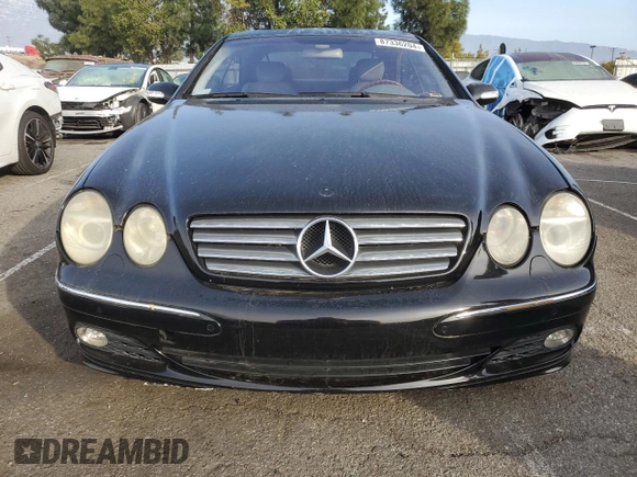 2003 Mercedes-Benz CL 5.0L with VIN WDBPJ75J03A037245, listed as a Copart auction lot 87336204 with 152,357 mi miles and Salvage Title. Bid and sale history available at carsss.com. Image 5.