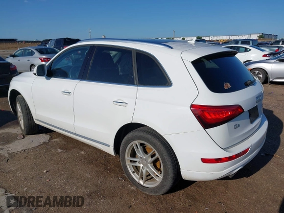 2017 Audi Q5 Premium with VIN WA1C2AFP0HA021058, listed as a IAAI auction lot 42091791 with 82,297 mi miles and . Bid and sale history available at DreamBid. Image 3.