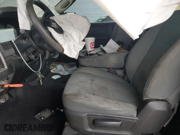 2017 Ram 1500 Tradesman with VIN 3C6JR6AG4HG791673, listed as a Copart auction lot 55655095 with 189,169 mi miles and Salvage title. Bid and sale history available at DreamBid. Image 7.