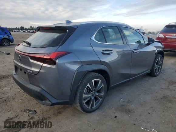2021 Lexus UX 200 z VIN JTHX3JBHXM2040576, wystawiony jako Copart lot #83983914 z przebiegiem 28 897 mil mil oraz Szkoda całkowita • Salvage title. Historia ofert i sprzedaży dostępna na DreamBid. Obrazek 3.