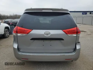 2011 Toyota Sienna with VIN 5TDZK3DC4BS159062, listed as a Copart auction lot 50988035 with 0 mi miles and Clean Title. Bid and sale history available at carsss.com. Image 6.