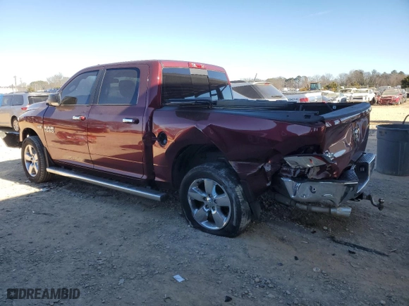 2018 Ram 1500 Big Horn with VIN 3C6RR6LT9JG225270, listed as a Copart auction lot 42059035 with 109,693 mi miles and Salvage Title. Bid and sale history available at carsss.com. Image 2.