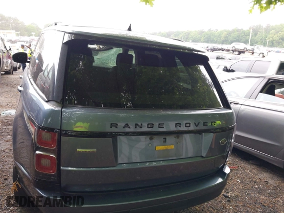 2019 Land Rover Range Rover with VIN SALGS2RE5KA516721, listed as a IAAI auction lot 42081181 with 120,147 mi miles and . Bid and sale history available at DreamBid. Image 16.