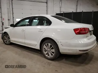 2015 Volkswagen Jetta SE с VIN 3VWD17AJ7FM412336, выставлен на аукционе Copart как лот 47987155 с пробегом 53 564 миль миль и Списание • Salvage title. История ставок и продаж доступна на DreamBid. Изображение 2.