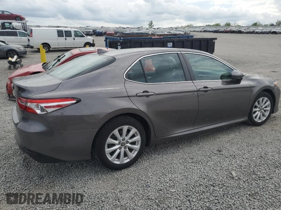 2020 Toyota Camry LE with VIN 4T1C11AKXLU990227, listed as a Copart auction lot 54659915 with 44,435 mi miles and Salvage Title. Bid and sale history available at DreamBid. Image 3.