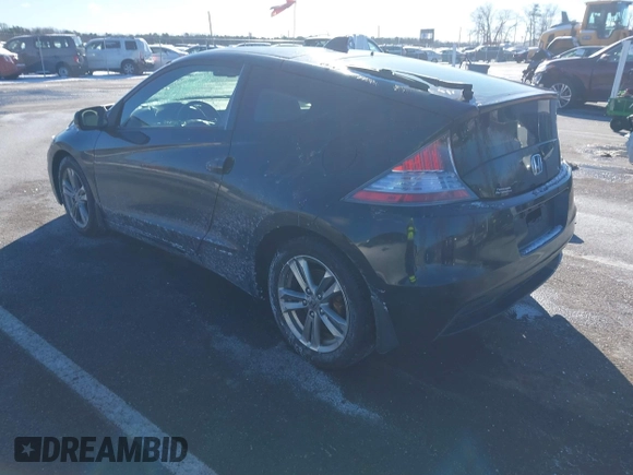 2013 Honda CR-Z with VIN JHMZF1D4XDS001190, listed as a IAAI auction lot 41262688 with 134,447 mi miles. Bid and sale history available at carsss.com. Image 3.