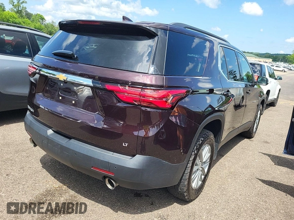 2022 Chevrolet Traverse LT Cloth with VIN 1GNERGKW8NJ184957, listed as a IAAI auction lot 42621025 with 92,072 mi miles and . Bid and sale history available at DreamBid. Image 10.