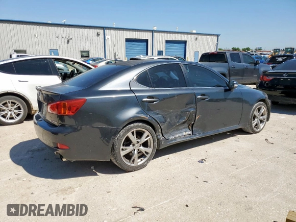 2010 Lexus IS 250 z VIN JTHBF5C23A5120217, wystawiony jako Copart lot #53042065 z przebiegiem 164 324 mil mil oraz Szkoda całkowita • Salvage title. Historia ofert i sprzedaży dostępna na DreamBid. Obrazek 3.