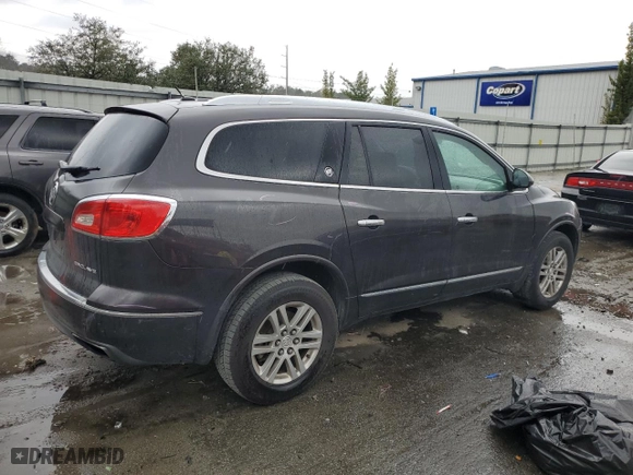 2015 Buick Enclave Convenience with VIN 5GAKRAKD9FJ148270, listed as a Copart auction lot 45584125 with 204,169 mi miles and Salvage Title. Bid and sale history available at carsss.com. Image 3.