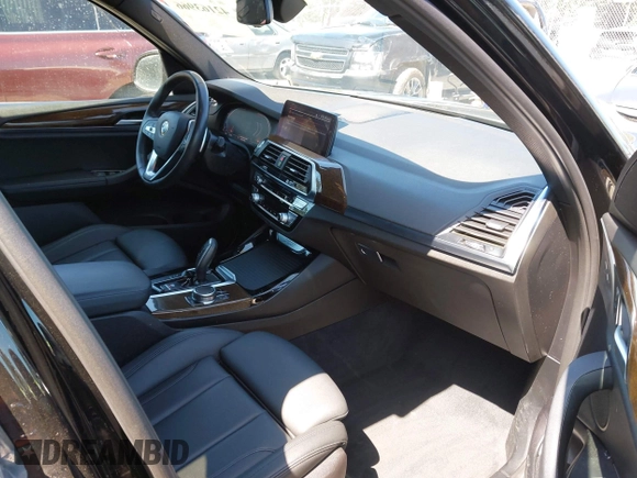 2020 BMW X3 xDrive30i with VIN 5UXTY5C02LLT36913, listed as a IAAI auction lot 42163966 with 90,792 mi miles and . Bid and sale history available at DreamBid. Image 5.