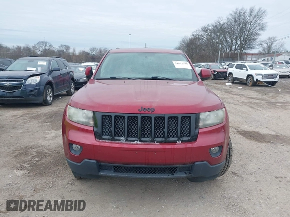 2013 Jeep Grand Cherokee Laredo with VIN 1C4RJEAG4DC573971, listed as a IAAI auction lot 41627288 with 143,256 mi miles. Bid and sale history available at carsss.com. Image 12.