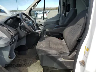 2017 Ford Transit with VIN 1FTBW3XM5HKA18155, listed as a Copart auction lot 55186125 with 140,163 mi miles and Salvage Title. Bid and sale history available at carsss.com. Image 7.