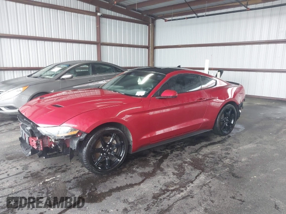 2020 Ford Mustang EcoBoost with VIN 1FA6P8TH9L5181750, listed as a IAAI auction lot 41942045 with 95,844 mi miles. Bid and sale history available at carsss.com. Image 17.