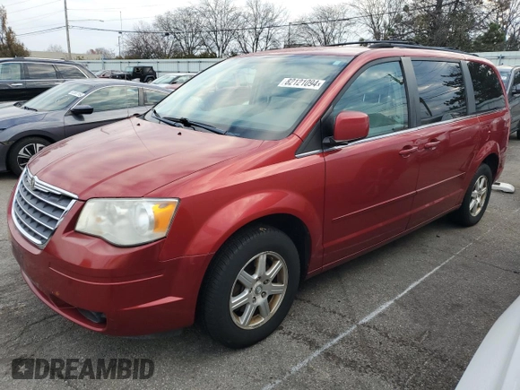 2008 Chrysler Town & Country Touring with VIN 2A8HR54P38R767526, listed as a Copart auction lot 82121094 with 121,970 mi miles and Clean Title. Bid and sale history available at carsss.com. Image 1.