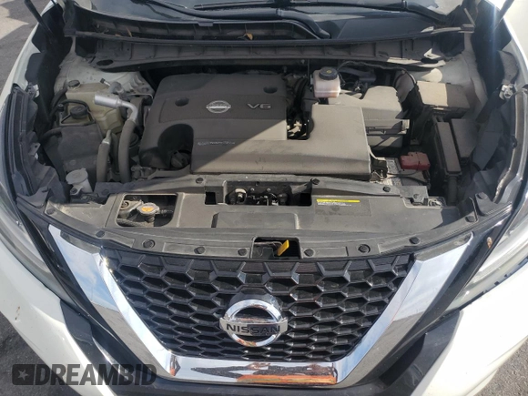 2020 Nissan Murano S with VIN 5N1AZ2AJ2LN113772, listed as a Copart auction lot 54379515 with 27,358 mi miles and Salvage title. Bid and sale history available at DreamBid. Image 12.