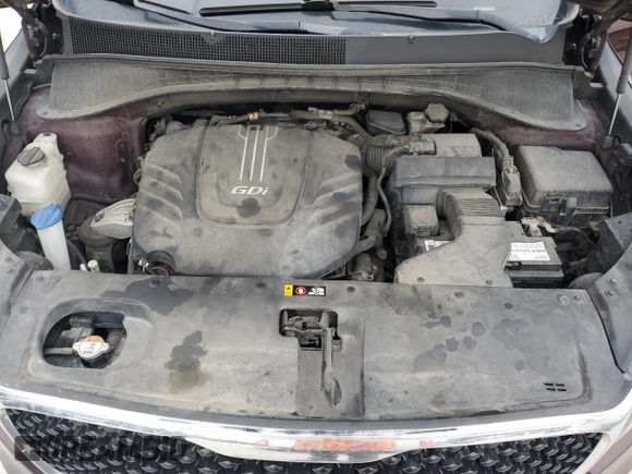 2016 Kia Sorento EX with VIN 5XYPH4A5XGG068691, listed as a Copart auction lot 60444925 with 163,390 mi miles and Salvage title. Bid and sale history available at DreamBid. Image 12.