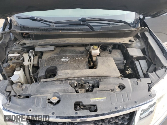 2014 Nissan Pathfinder Platinum with VIN 5N1AR2MM9EC735984, listed as a Copart auction lot 69788534 with 126,810 mi miles and Salvage Title. Bid and sale history available at carsss.com. Image 11.