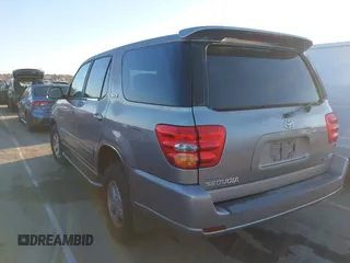 2002 Toyota Sequoia SR5 with VIN 5TDZT34A92S094303, listed as a IAAI auction lot 41739875 with 250,576 mi miles and . Bid and sale history available at carsss.com. Image 3.