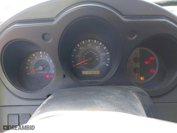 2003 Nissan Xterra XE with VIN 5N1ED28T63C692798, listed as a IAAI auction lot 41793500 with 216,542 mi miles. Bid and sale history available at carsss.com. Image 7.
