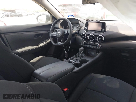 2024 Nissan Sentra S with VIN 3N1AB8BV7RY201065, listed as a IAAI auction lot 42049603 with 25,339 mi miles and . Bid and sale history available at DreamBid. Image 5.