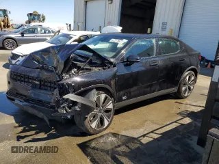 2023 Polestar 2 with VIN YSMEG3KA3PL146723, listed as a Copart auction lot 70406794 with Not Provided miles and Salvage Title. Bid and sale history available at carsss.com. Image 1.