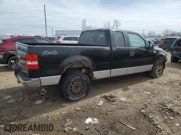 2007 Ford F-150 XLT with VIN 1FTPX14V17FB74513, listed as a Copart auction lot 53108935 with 200,581 mi miles and Clean Title. Bid and sale history available at carsss.com. Image 3.