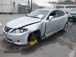 2007 Lexus IS 250 z VIN JTHBK262675034687, wystawiony jako IAAI lot #42211144 z przebiegiem 185 706 mil mil oraz . Historia ofert i sprzedaży dostępna na DreamBid. Obrazek 2.