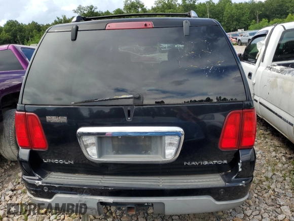 2004 Lincoln Navigator Luxury with VIN 5LMFU27R24LJ38442, listed as a Copart auction lot 63545794 with 362,723 mi miles and Salvage Title. Bid and sale history available at carsss.com. Image 6.