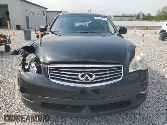 2011 Infiniti EX Journey with VIN JN1AJ0HR9BM854567, listed as a Copart auction lot 55018855 with 129,039 mi miles and Salvage title. Bid and sale history available at DreamBid. Image 5.