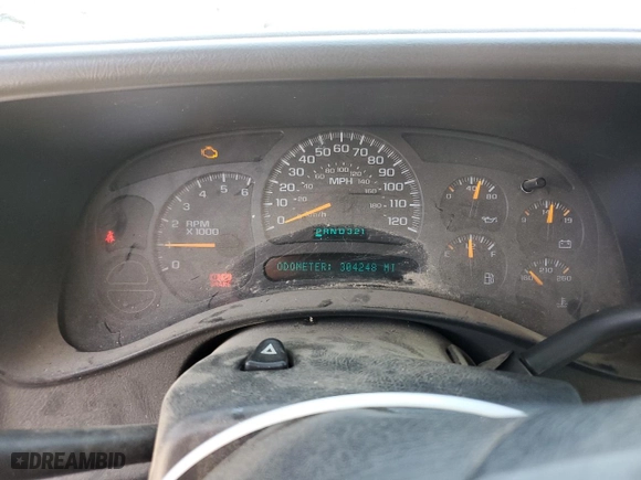 2003 Chevrolet Silverado 1500 LS with VIN 1GCEK19T13E274611, listed as a Copart auction lot 51431455 with 304,248 mi miles and Clean Title. Bid and sale history available at carsss.com. Image 9.