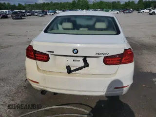 2013 BMW 3 Series 320i xDrive with VIN WBA3C3C57DF980971, listed as a Copart auction lot 57441155 with 131,263 mi miles and Salvage title. Bid and sale history available at DreamBid. Image 6.