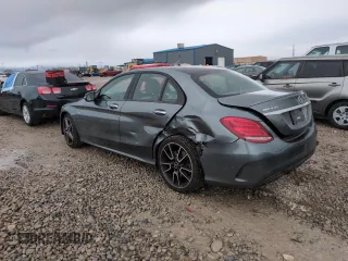 2017 Mercedes-Benz C 43 AMG with VIN 55SWF6EB6HU204688, listed as a Copart auction lot 47649265 with 96,964 mi miles and Salvage Title. Bid and sale history available at DreamBid. Image 2.