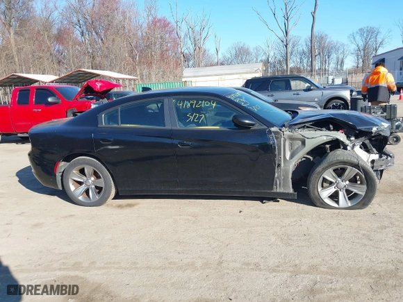 2016 Dodge Charger SXT with VIN 2C3CDXHG4GH196708, listed as a IAAI auction lot 41892104 with 142,765 mi miles. Bid and sale history available at carsss.com. Image 13.