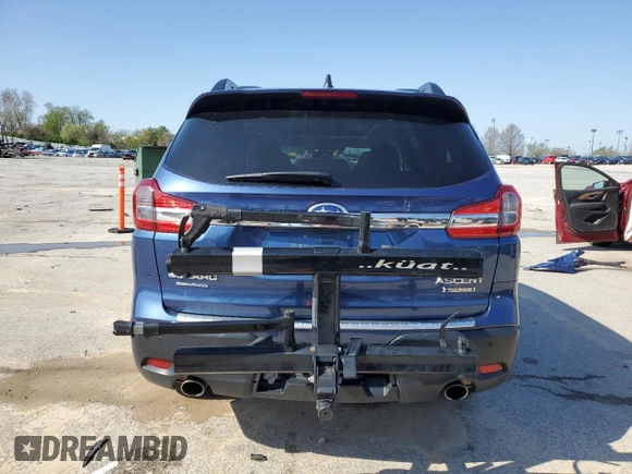 2021 Subaru Ascent Touring with VIN 4S4WMARD3M3470355, listed as a Copart auction lot 51347105 with 39,614 mi miles and Salvage Title. Bid and sale history available at carsss.com. Image 6.